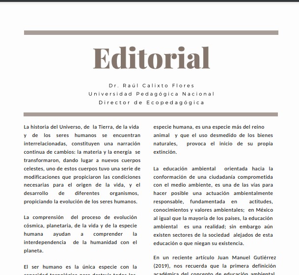 Ecopedagógica 3 – Editorial