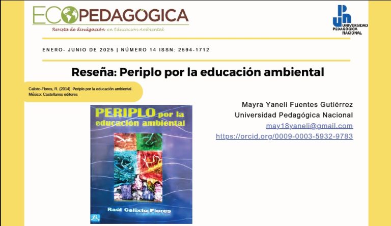 Reseña: Periplo por la educación ambiental